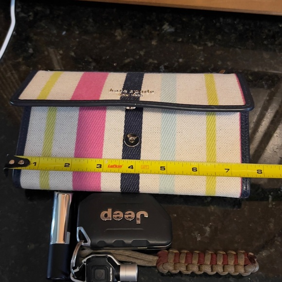 NWT Kate Spade Roulette Breezy Stripe Crossbody Shoulder PWR00462 Top Handle - Picture 9 of 9